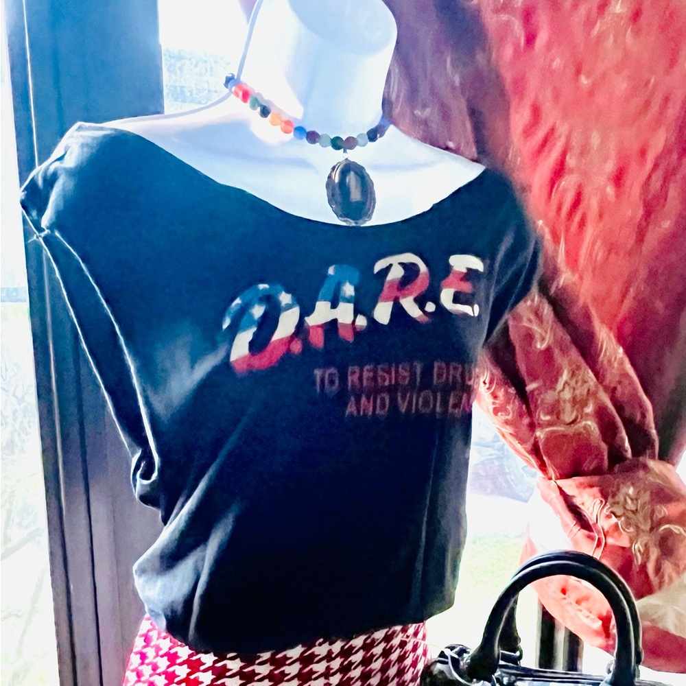 Stylish Black D.A.R.E. Women's Tank Top